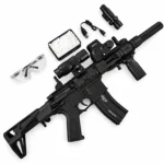 DD   M4-PDW   Gel   Blaster   with   High-Speed   Fire   Mode   and   Metal   Magazine   –   Flagship - Image 4