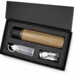 Smoke Wolf 14 mm CCW Muzzle Silencer for Gel Blasters & Airsoft Guns